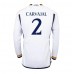 Real Madrid Daniel Carvajal #2 Replika Hemma matchkläder 2023-24 Långa ärmar